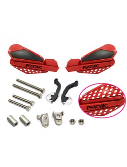 Защита рук Красная универсальная Bronco mx-12027RD для квадроциклов