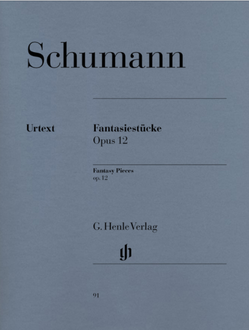 Шуман. Фантастические пьесы op.12 для фортепиано