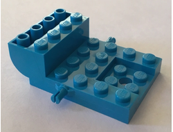 Vehicle, Base 4 x 6 x 1 2/3 Curved, Dark Azure (24055 / 6252698 / 6296789)