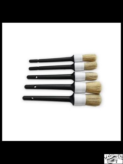 Кисточки из натурального волоса кабана (5 шт) AuTech Au-255