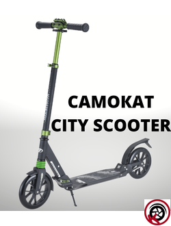 Самокат Tech Team TT City Scooter 2022 черный