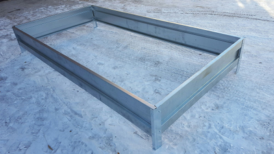 Оцинкованные грядки