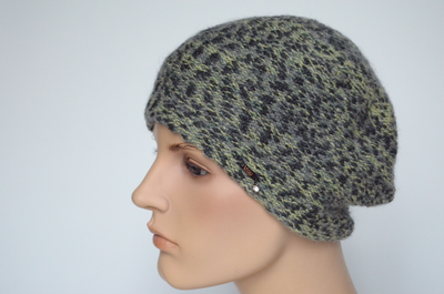 Берет женский светло - зеленый Vizio Италия 7084 ВО