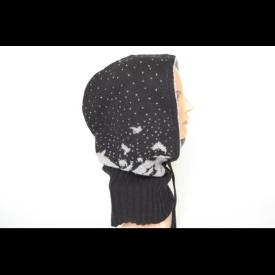 Шарф капюшон женский Vizio 4791 черный