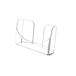 Прозрачная визитница CRYSTAL CARD из оргстекла, настольная подставка для визиток