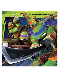Салфетки Черепашки-Ниндзя, 25 см
