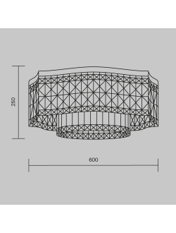 Потолочный светильник Dune, DIA005CL-10G