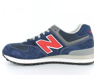 New Balance 574 Red/Blue