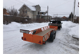 ВИС 2345 СЕДЕЛЬНЫЙ ТЯГАЧ С ПОЛУПРИЦЕПОМ, 6 м. АМЕРИКАНСКОГО ТИПА