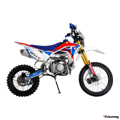 Питбайк MOTAX MX 125 Белый-синий