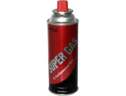 Газовый баллон SUPER GAS 1 шт., для портативных газовых приборов, всесезонный, цанговый