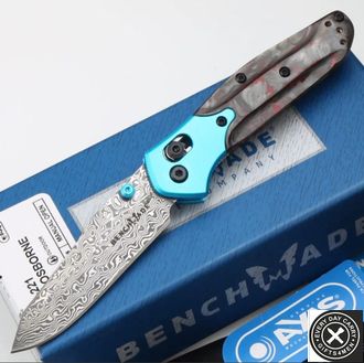 Складной нож Damascus Benchmade Mini Osborne 945