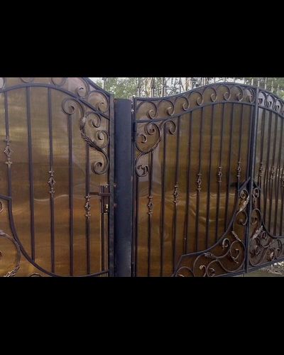 Прозрачное ограждение