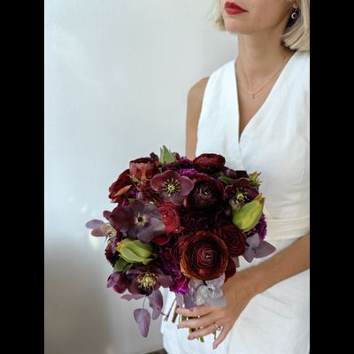 Букет невесты &amp; Бутоньерка № 1300