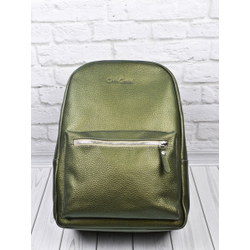 Женский кожаный рюкзак Albiate Premium gold kiwi (арт. 
3103-59)