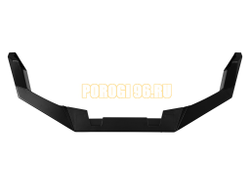 Передний силовой бампер серии Туризм на Nissan Navara III (D40 STX) 2010-2015 (02.049.01)