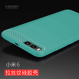 Чехол-бампер Viseaon для Xiaomi Mi6 (зеленый)