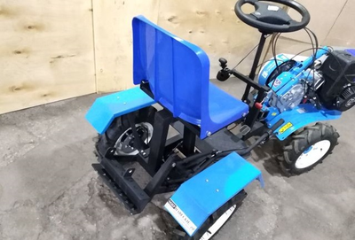 Адаптер ЗАДНИЙ с рулем АМ-2 для МБ универсальный (4.00-10; колея-700,70кг,Д-1200,В-1050,Ш-830) /МирН