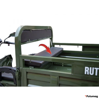 Электротрицикл Rutrike D4 Next 1800 60V1200W желтый