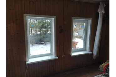 Замена окон ПВХ (дача)