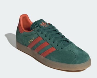 Adidas Gazelle Indoor Green (Зеленые) Арт 2 сбоку