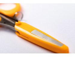 Ножницы "Gamma" ROS-03 для рукоделия в блистере 115 мм оранжевые