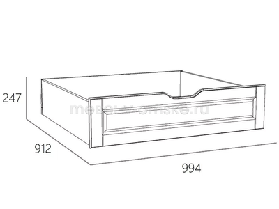 Кровать Оливия Х - 040.34-03Х