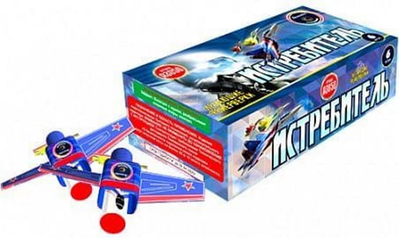 Летающий фейерверк ИСТРЕБИТЕЛЬ (6 шт.)