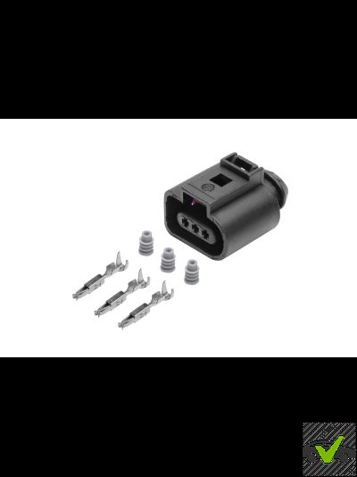 Разъем 1J0973703 3-х контактный к датчику уровня масла для а/м VAG