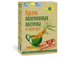 Кисель овсяно-льняной "Облепиховая косточка" на фруктозе, 150 гр КЗ