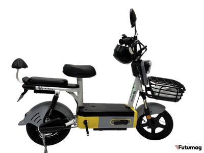 Электромопед GreenCamel Тайфун Sky Way (500W 48V12Ah) быстросъем серый