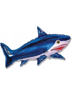Акула синяя 38" (96 см)