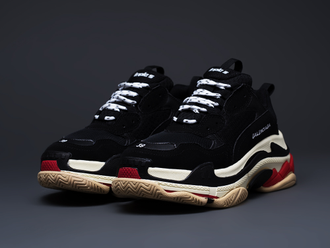 Balenciaga Triple-S (БАЛЕНСИАГА) Черно-белые (36-45)