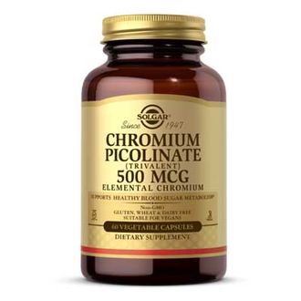 (Solgar) Chromium Picolinate 500 мкгр - (60 капс)