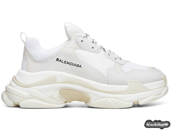 BALENCIAGA TRIPLE S ЖЕНСКИЕ БЕЛЫЕ/WHITE (36-40)