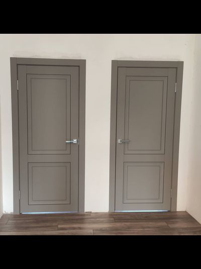 ДВЕРНАЯ ЛИНИЯ. ДЕКАНТО. SOFT TOUCH СЕРЫЙ БАРХАТ