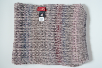 Разноцветный шарф женский вязаный Vizio Италия 6715