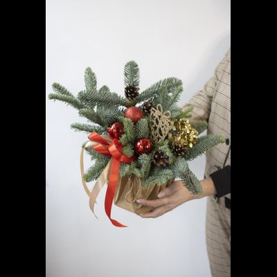 Новогодняя композиция № 1102