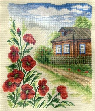 Цветы у дома ПС-0383 vkn