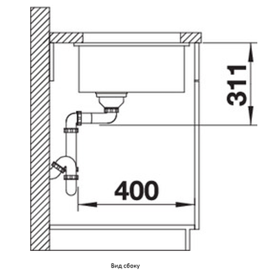 Мойка Blanco Subline 375-U