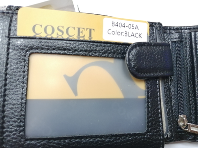 Мужской бумажник под техпаспорт Coscet B404-05A