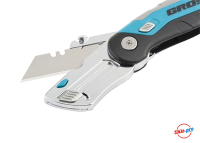 Складной ремонтно-монтажный нож, 175 мм GROSS