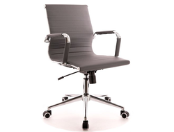 LEO T ЭКОКОЖА СЕРЫЙ