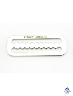 Пряжка на ремень нерж для фиксации грузов