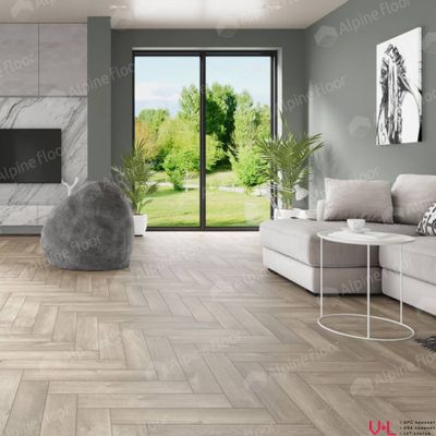 SРС ламинат Alpine Floor Раrquеt Light Дуб Натуральный Отбеленный ЕСО 13-5 43 класс толщина 4.0 мм замковая 1.95 м2