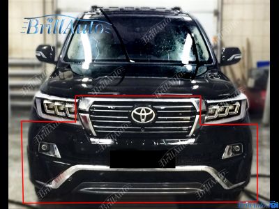 Рестайлинг Toyota Land Cruiser 200 07-15 стиль 21 + обвес Executive