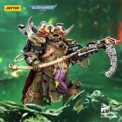 Терминатор-чемпион Савана Смерти (Warhammer 40K) - КОЛЛЕКЦИОННАЯ ФИГУРКА 1/18 Death Guard Deathshroud Terminator Champion (JT02571) - JOYTOY