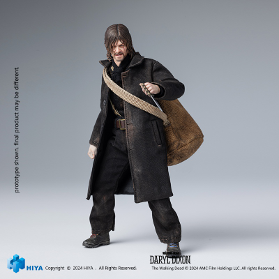 Дэрил Диксон (Норман Ридус, The Walking Dead: Daryl Dixon) - Коллекционная фигурка 1/12 SCALE The Walking Dead Daryl Dixon (ESW0310) - HIYA