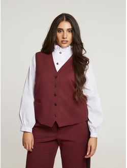 Женская блузка с принтом большого размера в модном бутике XLady