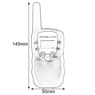 OT-RCR04 рации 2шт (UHF)